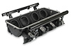 300-670BK Lo-Ram Intake Manifold Base and Single Injector Fuel Rail Kit GM LS3/L92 - Black Powder-Coated Finish - image 1