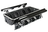 Lo-Ram Intake Manifold Base and Dual-Injector Fuel Rail Kit GM LS3/L92 - Black Powder-Coated Finish - image 1