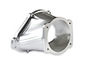 Billet 105 mm Throttle Body Adapter for 300-680/684 Modular Ultra Lo-Ram Intake Bases [Clear Finish] - image 1