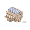 300-900BK Low-Profile Intake Manifold for Ford 7.3L Godzilla Engine [Black-Powdercoat] - image 3