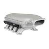300-910 Hi-Ram Modular Intake Manifold for Ford Coyote Engines w/150mm x 66mm Single Oval Throttle Body (Natural) - image 1