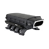 300-911BK Ultra Lo-Ram Modular Intake Manifold for Ford Coyote Engines w/150mm x 66mm Single Oval Throttle Body (Black) - image 1