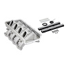 300-921 Ultra Lo-Ram Modular Intake Manifold w/Fuel Rails Base for Ford Coyote Engines (Natural) - image 1