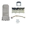 302-63 Engine Swap Rear Sump Oil Pan Kit for Mopar Gen III Hemi Hellcat 6.2L Supercharged Engines w/VVT [Natural Finish] - image 1