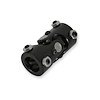 320-103 1 in. DD x 1 in. DD Steering U-Joint [Black Zinc] - image 1