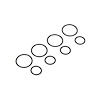 508-19 Injector O-Ring Kit For Delphi Style Injectors - image 1