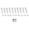 508-41 Hardware Kit For 300-294 And 300-295 Split Intake-Silver - image 1