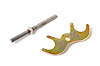 Retaining Plate with Air Cleaner Stud For 2-bbl Throttle Body - image 1