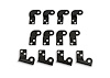 534-246 Fuel Rail Adapter Kit [GM LS Truck Intake w/EV1 Injectors] - image 1