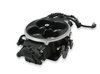 550-1081 Terminator X Stealth 4500 Dual Throttle Body (2 x 4) EFI System [Black Finish] - image 2