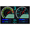 7 in. EFI Digital Dash Full-Color Touch Screen 800x480 Weatherproof - image 3