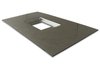 553-357 EFI 7 in. Universal Dash Panel [Brushed Aluminum] - image 3