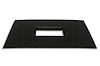 553-359 EFI 6.860 in. Universal Dash Panel [Black] - image 1