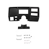 553-395 EFI 6.860 in. Dash Bezel 1973-1983 Chevy/GMC Truck [w/AC] - image 1