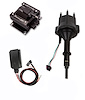 565-316BKK Sniper EFI HyperSpark Distributor Kit for Chevy 250 I6 [Black Finish] - image 1