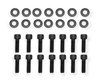890004B Sniper Valve Cover - Fabricated Aluminum - BBC - Tall - Black - image 4