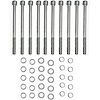 Fabricated Valve Cover Hardware Kit for Small Block Chrysler in Silver Finish - image 1