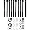 Fabricated Valve Cover Hardware Kit for Small Block Chrysler in Black Finish - image 1