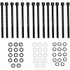Fabricated Valve Cover Hardware Kit for Big Block Chevy in Black Finish - image 1