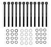 Fabricated Valve Cover Hardware Kit for Small Block Ford in Black Finish - image 1