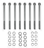 Fabricated Valve Cover Hardware Kit for Small Block Chevy in Silver Finish - image 1