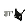 97-421 Air Conditioning Bracket for Ford 7.3L Godzilla w/ Holley High-Mount Accessory Drive System [Black]