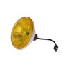 LFRB115 RetroBright LED 7 in. Round Headlight for Select 1930-2006 Vehicles with Round Headlight Grille [Yellow] - image 3