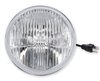 LFRB135 RetroBright LED 7 in. Round Headlight for Select 1930-2006 Vehicles with Round Headlight Grille [Classic White] - image 2