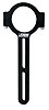 Mirror Bracket Length: 5" - image 1