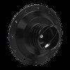 6061-T6 Aluminum 5-Pocket Fuel Cell Cap, 2-1/4 in. Hose Barb, 12-Bolt Flange, Black Anodized - image 2