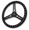 Lightweight Steering Wheel 16 in. Diameter - image 1