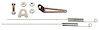 Throttle Return Spring Kit Includes springs, bracket, and hardware - image 1