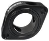 Billet Aluminum Thermostat Housing Spacer for Small Block Chevy, Big Block Chevy Heads [1 1/8 in. Thick] Black - image 3