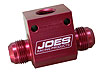 Temp Tee -10AN -10AN Male Inlet & Outlet with 1/2" NPT Port