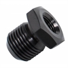 Aluminum Water Temperature Plug 5/8 in.-18  to 1/8 in. NPT [Black] - image 1