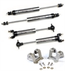 Tuned 1.5 Street Performance Series Aluminum Shocks and Mount Brackets Kit 1964.5-1966 Ford Mustang - image 1
