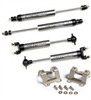 Tuned 1.5 Street Performance Series Aluminum Shocks and Mount Brackets Kit 1967-1970 Ford Mustang - image 1