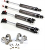 Tuned 1.5 Street Performance Series Aluminum Shocks and Mount Brackets Kit 1964.5-1966 Ford Mustang - image 1