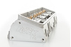 1200-AC-500S Aluminum Cylinder Head w/200 cc Intake Ports for Small Block Chevy Engines, Straight Plugs [Bare]