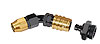 Carburetor Fitting Kit (2) -6 AN 45 Degree Sockets - image 1