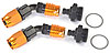 Carburetor Fitting Kit (2) -6 AN 45 Degree Sockets - image 3