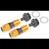 Carburetor Fitting Kit (2) -6 AN 45 Degree Sockets - image 2