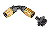 Carburetor Fitting Kit (2) -6 AN 90 Degree Sockets - image 1