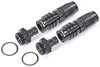 Carburetor Fitting Kit (2) -6 AN Straight Sockets - image 1