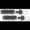 Carburetor Fitting Kit (2) -6 AN Straight Sockets - image 3