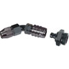 Carburetor Fitting Kit (2) -6 AN 45 Degree Sockets - image 1