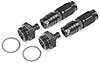 Carburetor Fitting Kit (2) -6 AN Straight Sockets - image 1