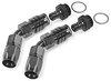 Carburetor Fitting Kit (2) -6 AN 45 Degree Sockets - image 2