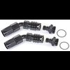 Carburetor Fitting Kit (2) -6 AN 45 Degree Sockets - image 3