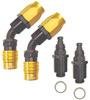 Carburetor Fitting Kit (2) -6 AN 45 Degree Sockets - image 1